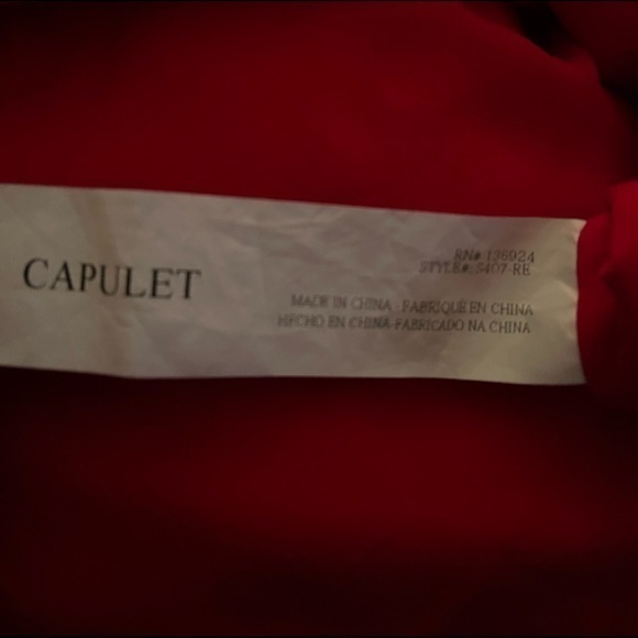 Capulet Rosa Skirt In‎ Red Small (Revolve) - Picture 3 of 4